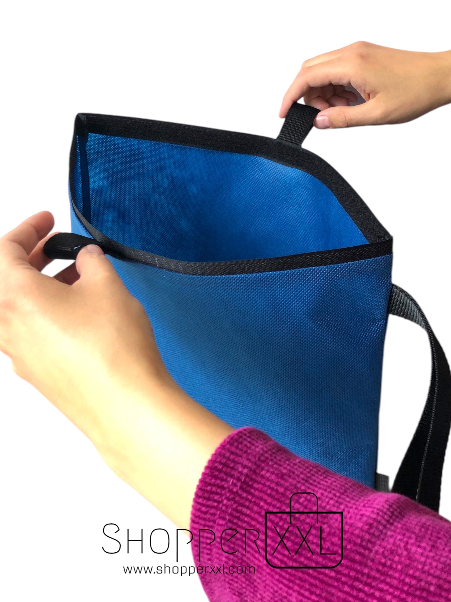 Shopper Artigianale Okapi in TNT Personalizzabile con Chiusura Zip o Velcro