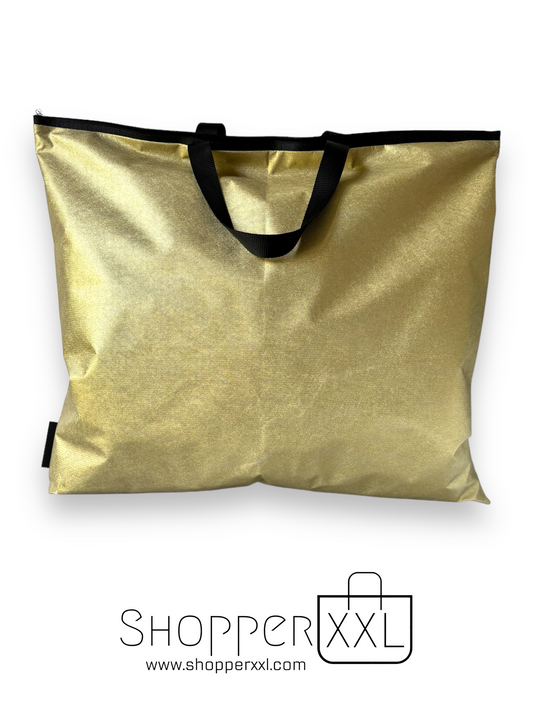Sacchetto oro di classe perfetto per retail green e consapevole
