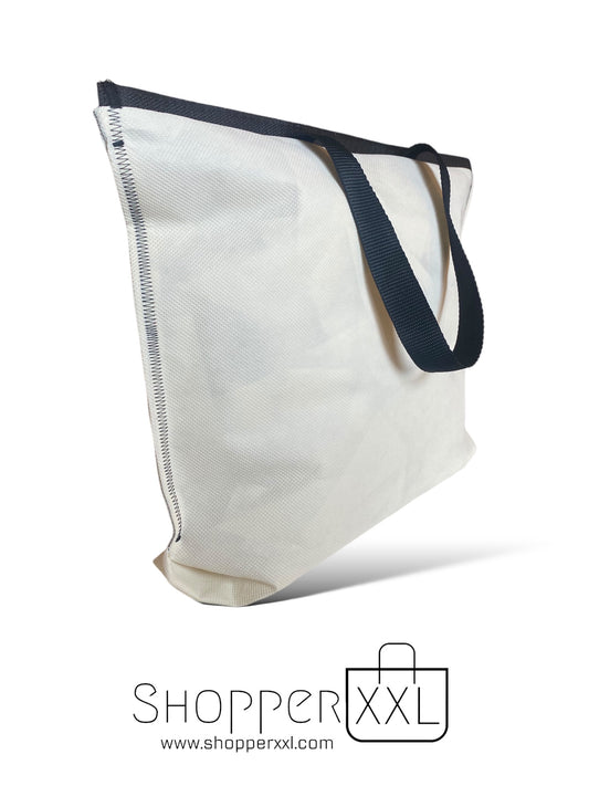 Shopper di alta classe, ecologica e personalizzabile per marketing e branding.