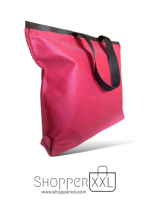 Shopper lusso in TNT, personalizzabile con logo per negozi di alto livello.