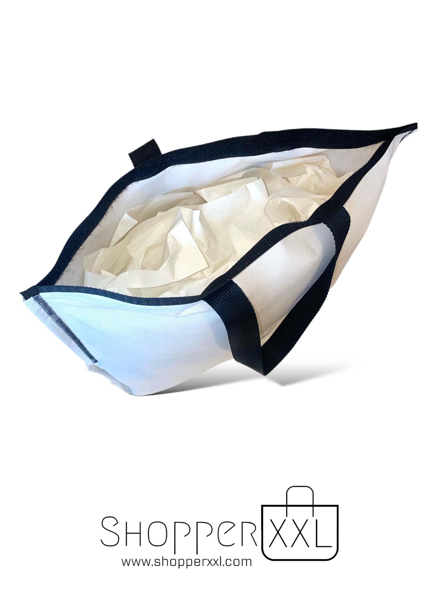 Shopper personalizzabile alta gamma, borsa ecologica di lusso per negozi e branding.